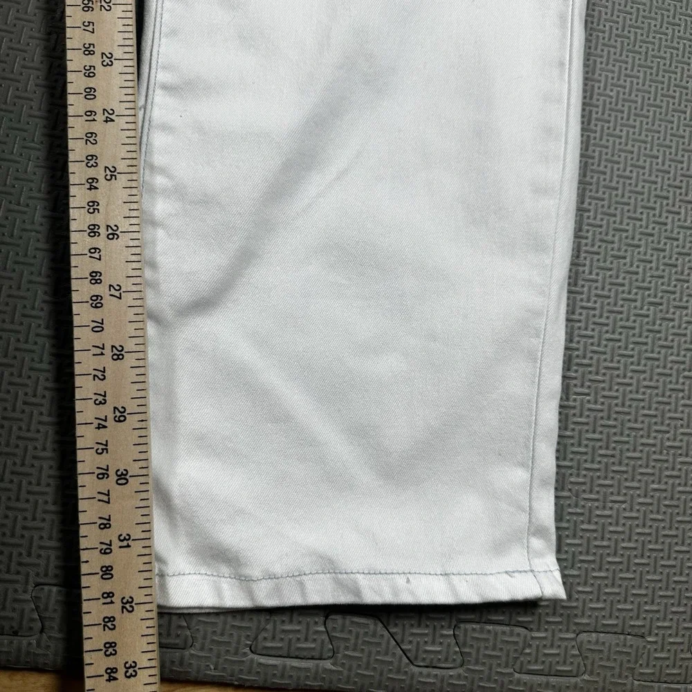 NEW True Religion Jeans Mens 36x32 (Fits 38) White Denim Geno Relaxed Slim $159